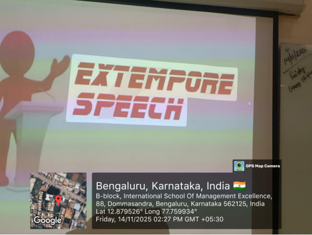 Extempore – Speak on Your Feet