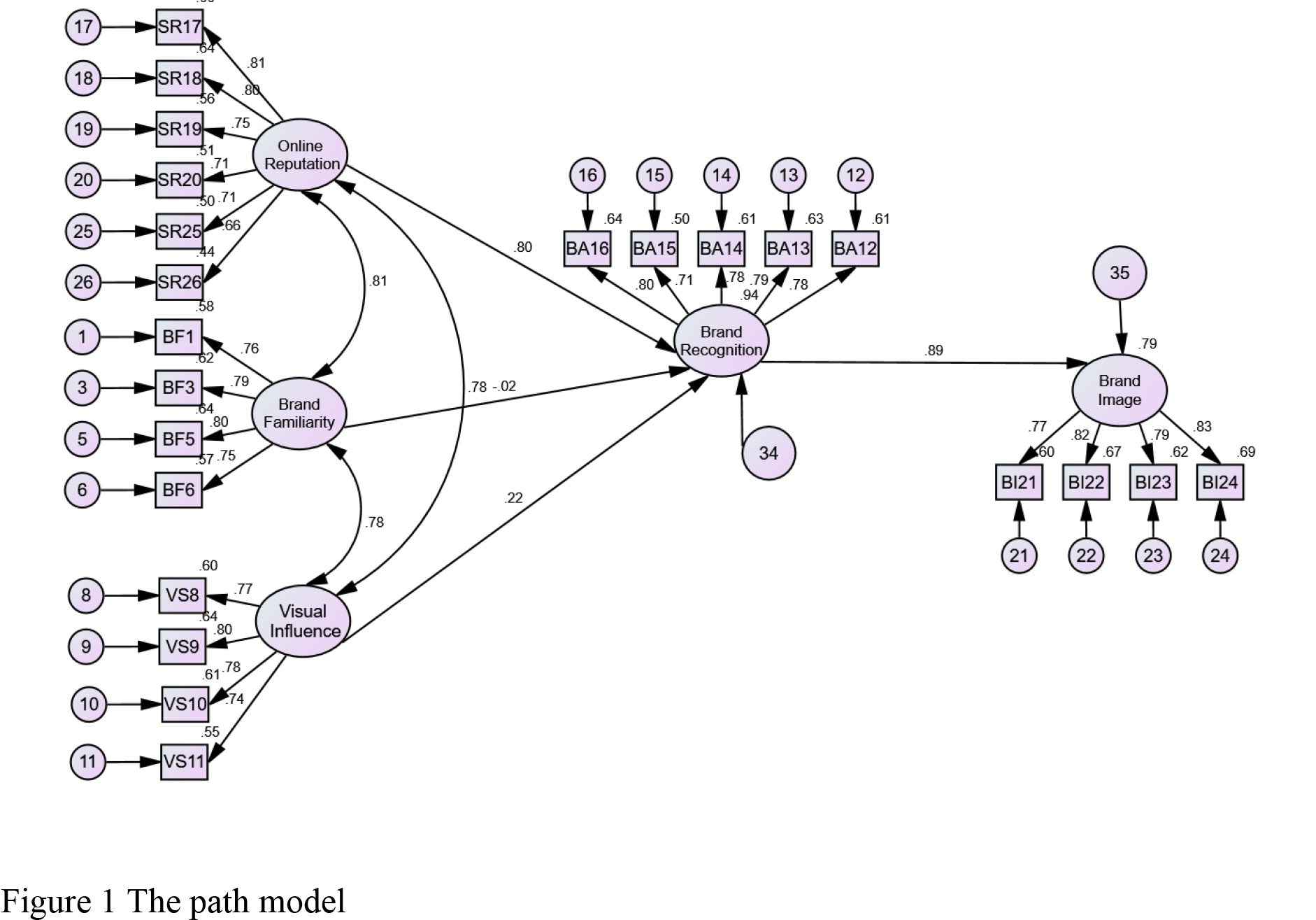 Structural Equation Path Model
